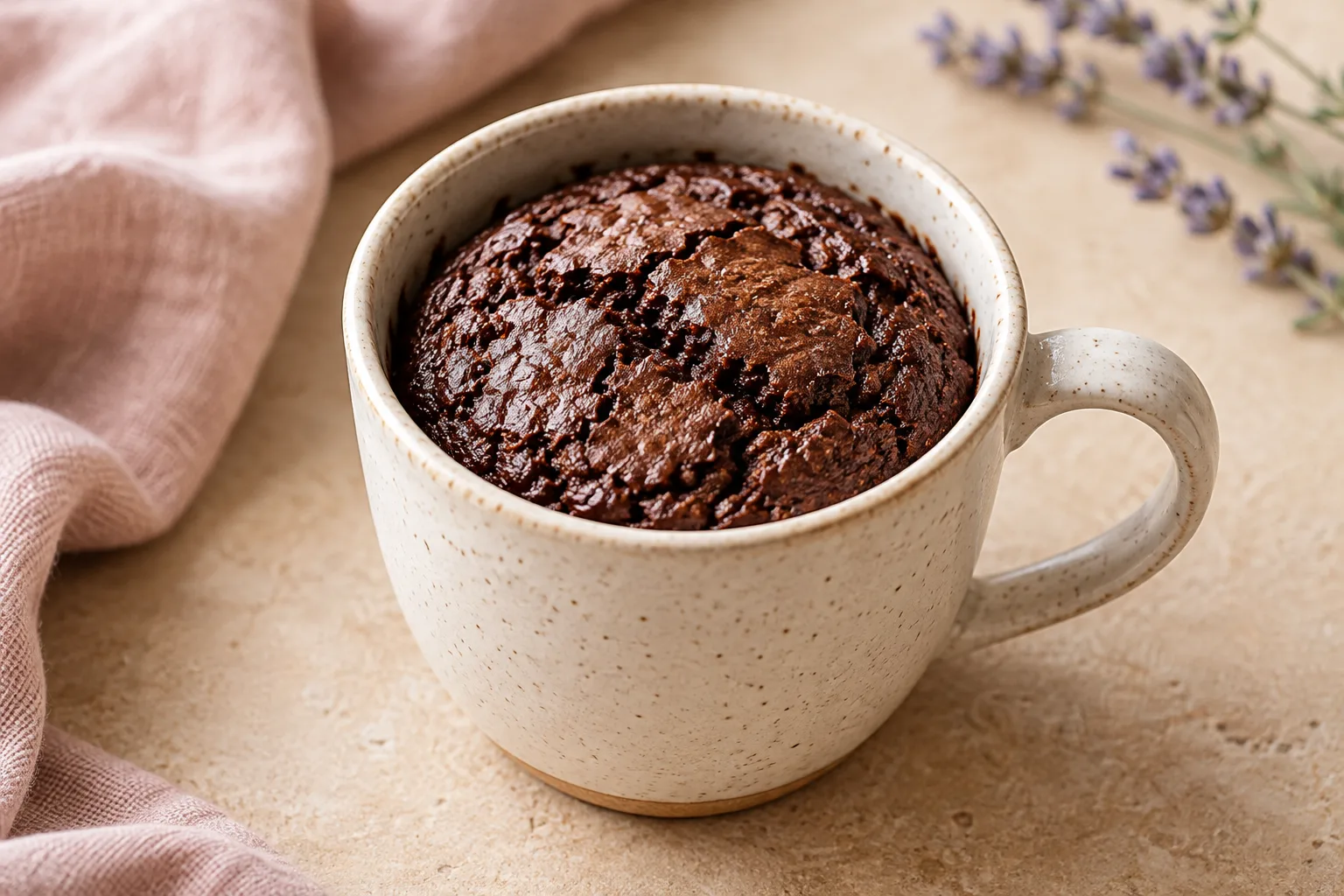 Fehérjés bögrés brownie
